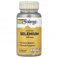 Selenium (Селен) 100 mcg 90 растительных капсул Solaray