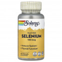 Selenium (Селен) 100 mcg 90 растительных капсул Solaray