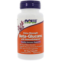 Beta-1,3/1,6-D-Glucan 90 вег. капсул NOW FOODS