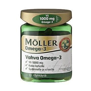 Рыбий жир Moller Vahva Omega-3 70 капсул
