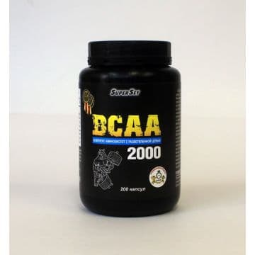 BCAA 2000 (БЦАА) 200 капсул СуперСет