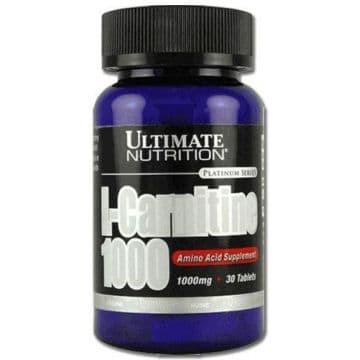 L-carnitine 1000 мг 30 таблеток Ultimate Nutrition