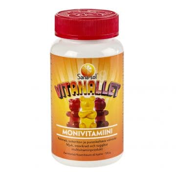 Vitanallet 60 жевательных конфет SanaSol