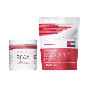 AminoBlast BCAA Powder (БЦАА) 500 г Level Up