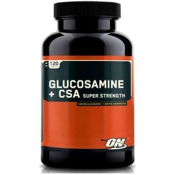 Glucosamine+CSA Super strength 120 табл Optimum Nutrition