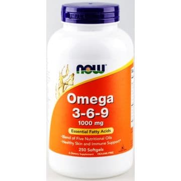 Omega 3-6-9 1000 mg 250 капс. NOW