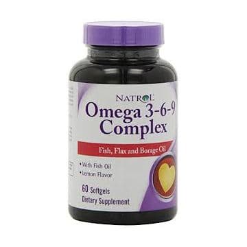 Omega 3-6-9 1200 мкг 60 капс. Natrol