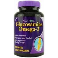 Glucosamine + Omega-3 90 капс. Natrol