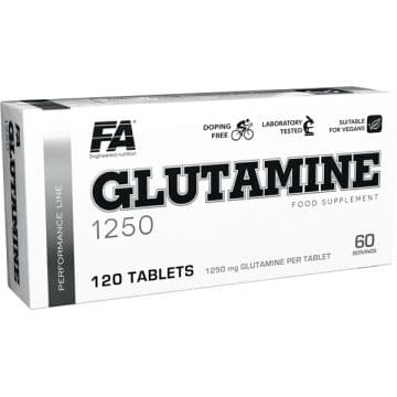Performance Glutamine 1250 120 табл. Fitness Authority