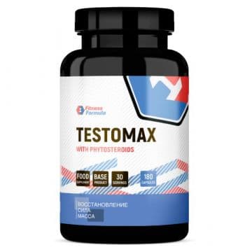 TESTOMAX (тестобустер, либидо) 180 капсул Fitness Formula