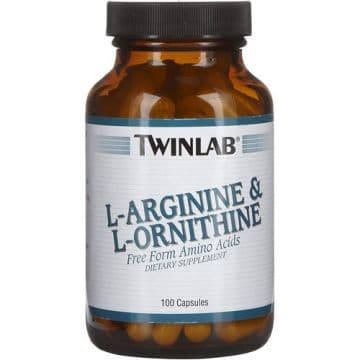 L-Arginine + L-Ornitine (Л-Аргинин и Л-Орнитин) 100 к Twinlab