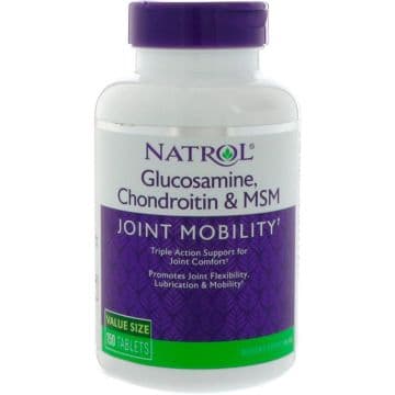 Glucosamine + Chondroitin + MSM 150 таблеток Natrol