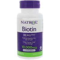 Biotin 10,000 mcg  100 таблеток Natrol
