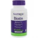 Biotin (биотин) 10000 мкг 100 таблеток Natrol