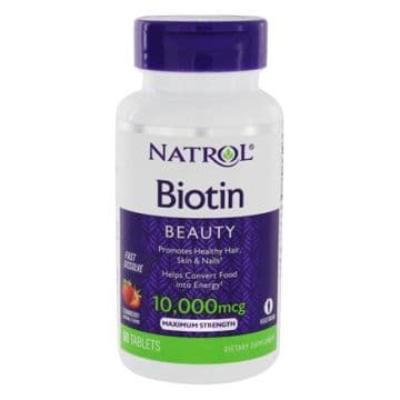 Biotin 10,000 mcg Fast Dissolve 60 табл. Natrol