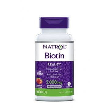 Biotin 5,000 mcg Fast Dissolve 90 табл. Natrol