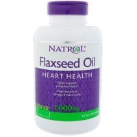Omega-3 Flaxseed Oil 1000mg  90 гелевых капсул Natrol