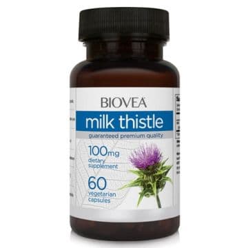 Milk Thistle 100 mg 60 вег. капс. BIOVEA