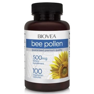Bee Pollen 500mg 100 вег. капс. BIOVEA