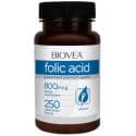 Folic Acid 800mcg 250 табл. BIOVEA