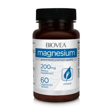 Magnesium 200mg 60 вег. капс. BIOVEA