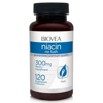 Niacin 300 mg 120 вег. капс. BIOVEA