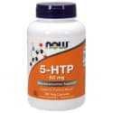 5-HTP 50 мг (5-Гидрокситриптофан) 180 растительных капсул Now Foods