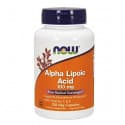 Alpha Lipoic Acid 100 мг (Альфа-липоевая кислота) 120 растительных капсул NOW Foods