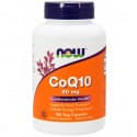 CoQ10 60 мг (коэнзим Q10, Ку10) 180 растительных капсул NOW Foods