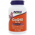 CoQ10 60 мг + Omega 3 (коэнзим Q10, Ку10, омега, рыбий жир) 120 капсул NOW Foods