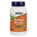 Ginkgo Biloba 60 мг (гинкго билоба) 120 растительных капссул NOW Foods