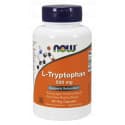 L-Tryptophan 500 мг (триптофан) 60 растительных капсул NOW Foods