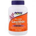 Lecithin 1200 мг (лецитин соевый) 100 гелевыx капсул NOW Foods