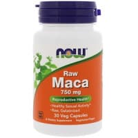 Maca 750 мг (raw) 30 вег. капсул NOW Foods
