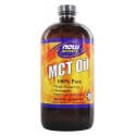 MCT Oil 946 мл неароматизированный (мст масло, триглицериды со средней длиной цепочки) NOW Foods