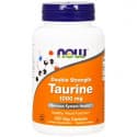 Taurine 1000 мг (таурин) 100 растительных капсул NOW Foods