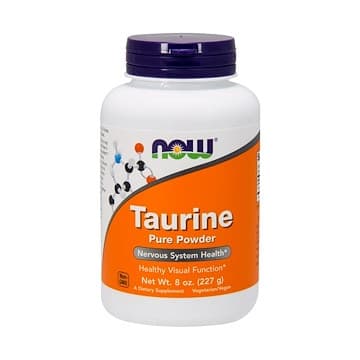 Taurine Powder (таурин) 227 грамм NOW Foods