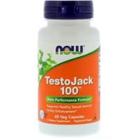TestoJack 200 60 вег.капсул NOW Foods