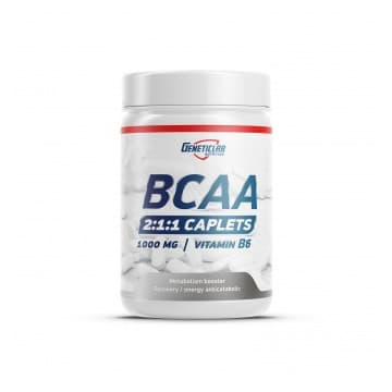 BCAA 2:1:1+B6 (БЦАА) 1000 мг 90 капсул GENETICLAB