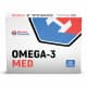 OMEGA-3 MED высокой концентрации 75% (омега, рыбий жир) Fitness Formula