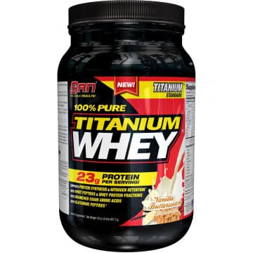 100% Pure Titanium Whey (протеин) 908 г SAN