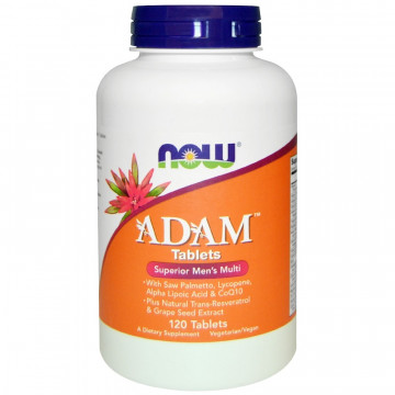 ADAM Superior Men's Multi (мультивитамины для мужчин) 120 таблеток NOW Foods
