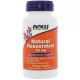 Natural Resveratrol 50 мг 60 вег. капс. NOW Foods