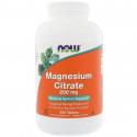 Magnesium Citrate (магний, цитрат) 200 мг 250 таблеток NOW Foods