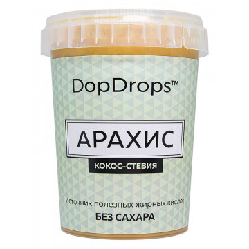 DopDrops Паста Арахис-кокос 1000г [стевия]