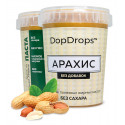 DopDrops Паста арахисовая протеиновая 1000г [без добавок]