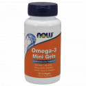 Omega-3 Mini 180EPA/120DHA 500 мг (омега, рыбий жир) 90 капсул Now Foods