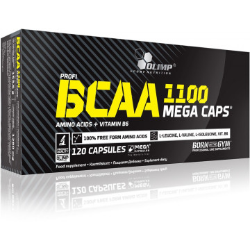 BCAA Olimp BCAA Mega caps (аминокислоты бцаа) 120 капсул