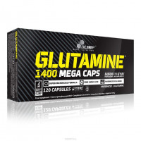 Glutamine Mega Caps 1400 120 капсул OLIMP