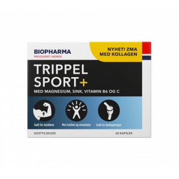 Минеральный комплекc Trippel Sport+ 60 капсул Biopharma